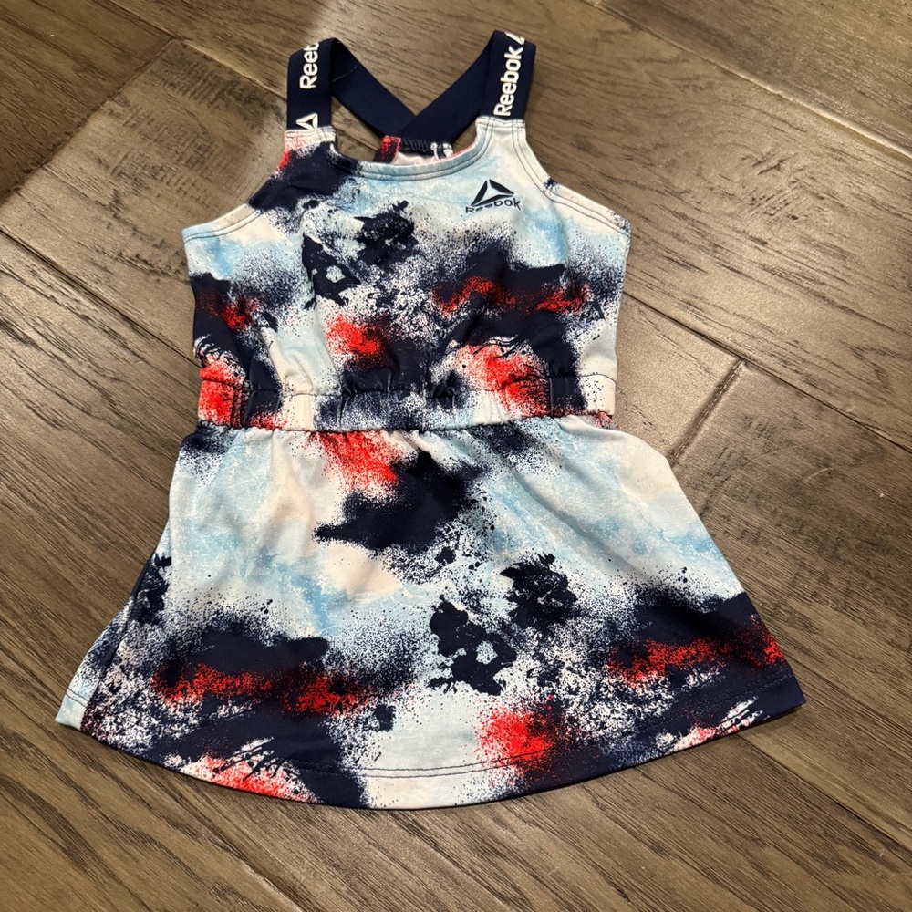 Reebok Infant Splatter Print Dress 18 m
